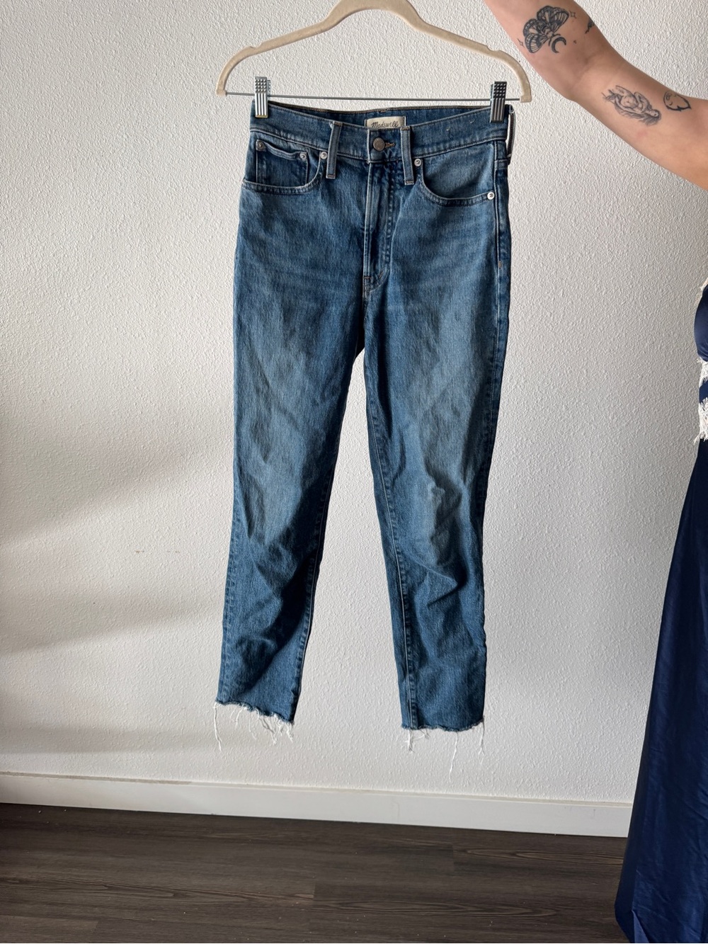 Classic Blue Men's Straight-Leg Jeans
